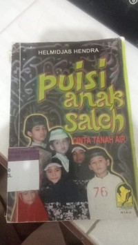 Image of PUISI ANAK SALEH CINTA TANAH AIR